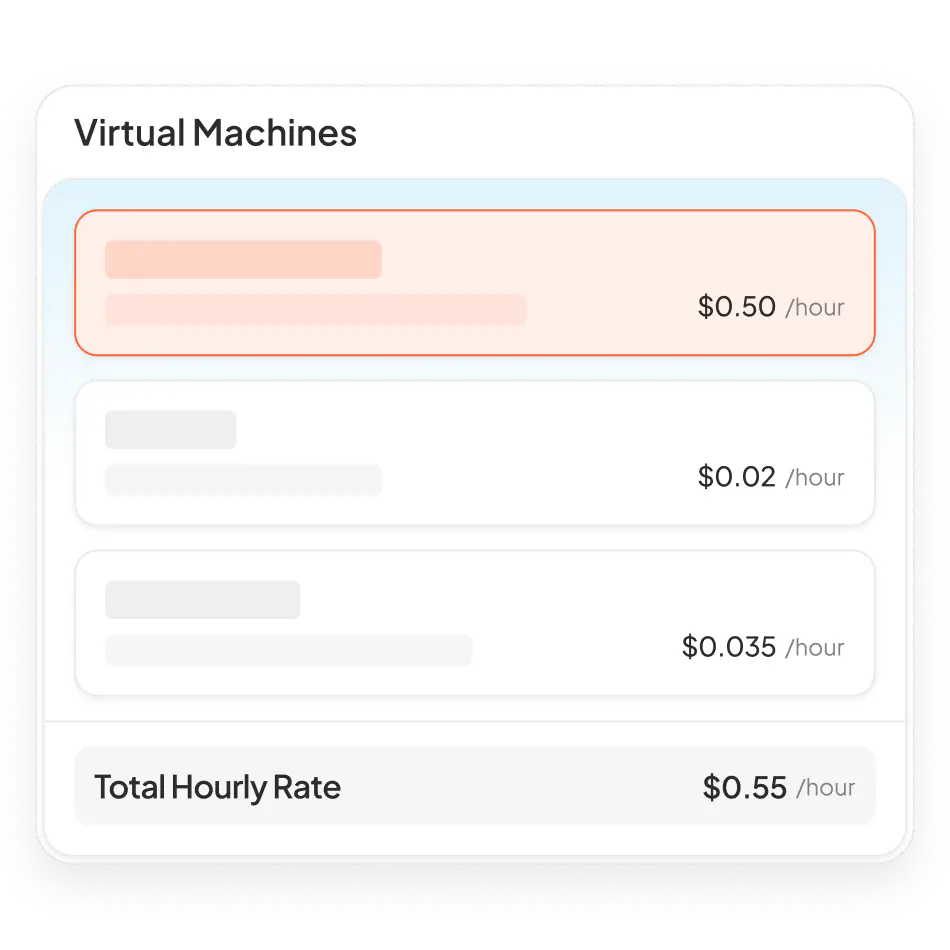 Pay for What You Actually Use